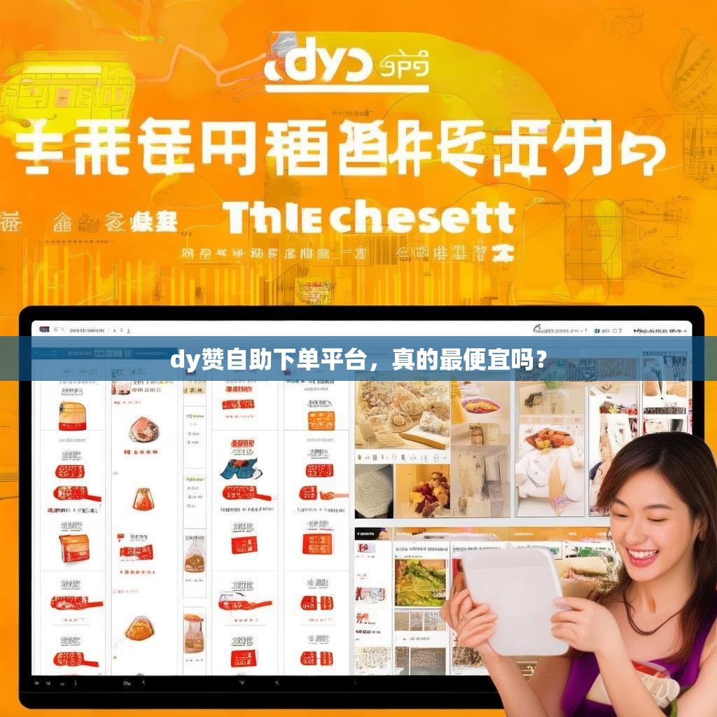 dy赞自助下单平台，真的最便宜吗？