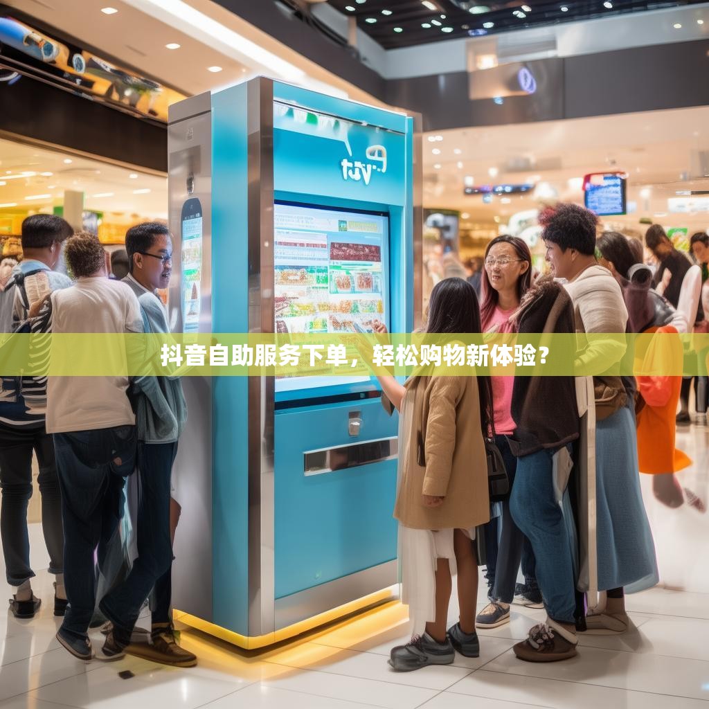 抖音自助服务下单,轻松购物新体验?