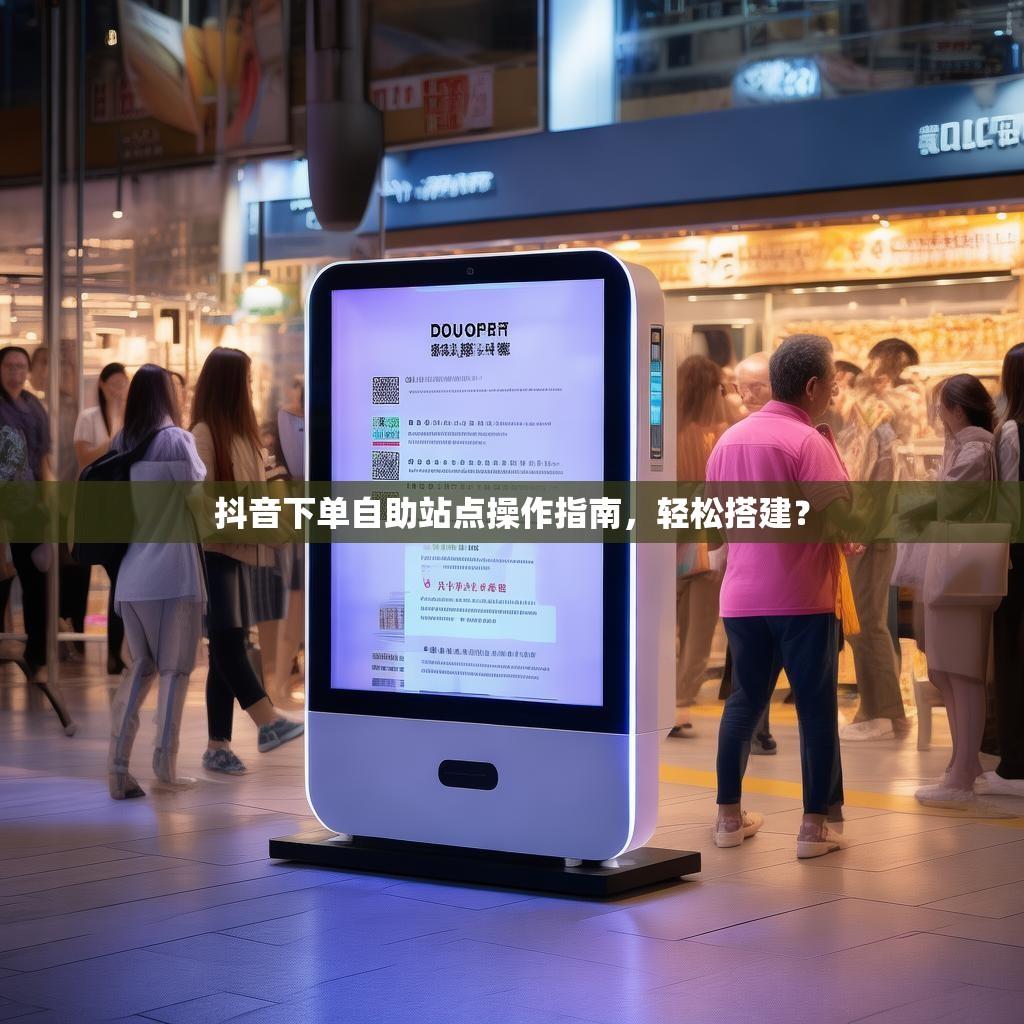 抖音下单自助站点操作指南，轻松搭建？