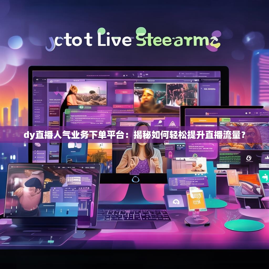 dy直播人气业务下单平台:揭秘如何轻松提升直播流量?