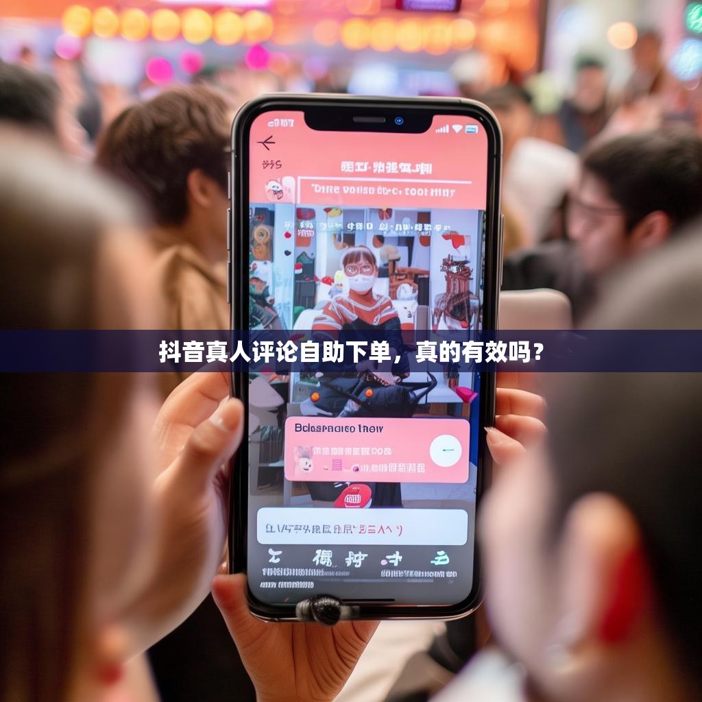 抖音真人评论自助下单,真的有效吗?