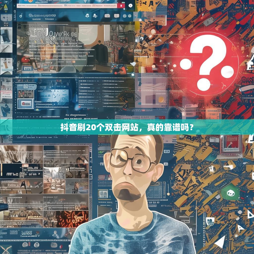 抖音刷20个双击网站，真的靠谱吗？
