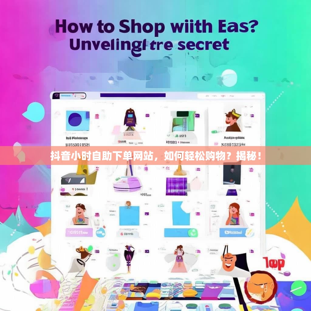 抖音小时自助下单网站，如何轻松购物？揭秘！