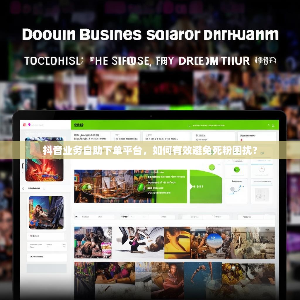 抖音业务自助下单平台，如何有效避免死粉困扰？