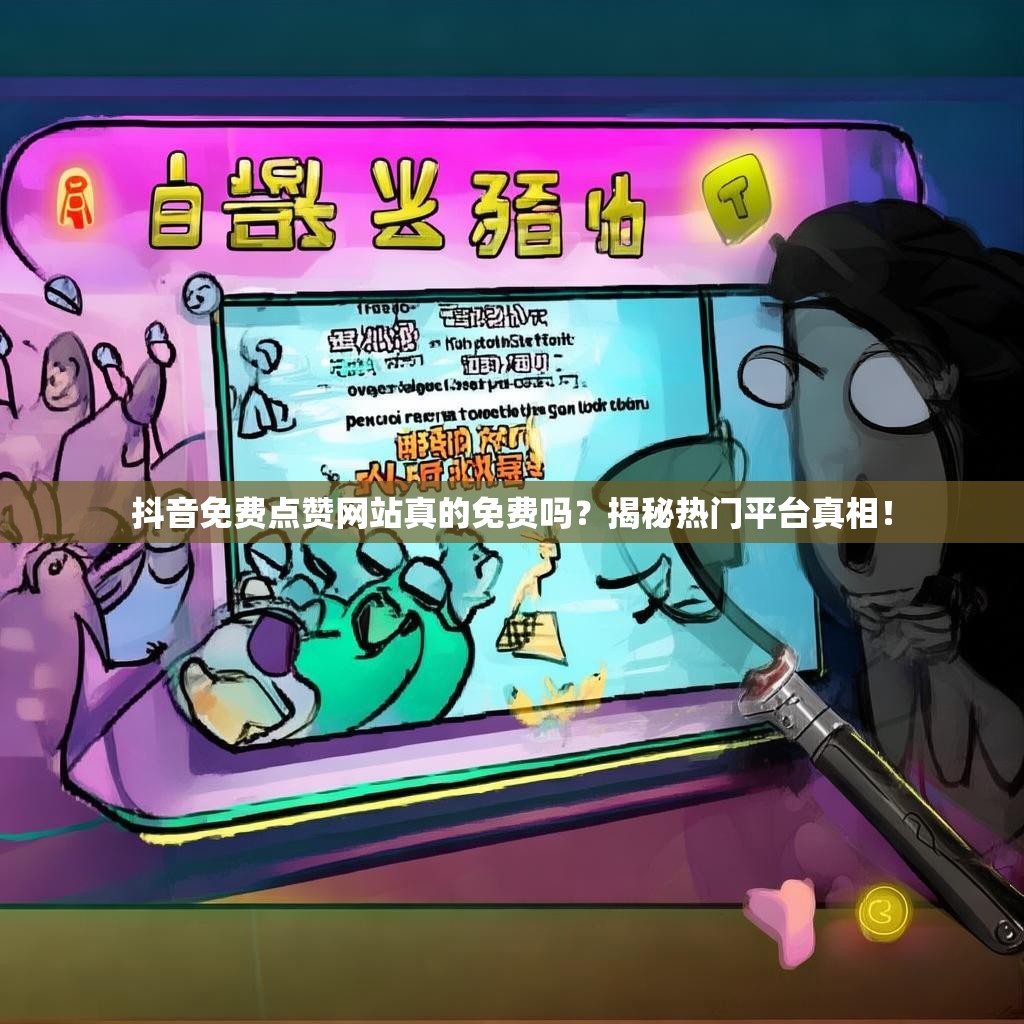 抖音免费点赞网站真的免费吗？揭秘热门平台真相！