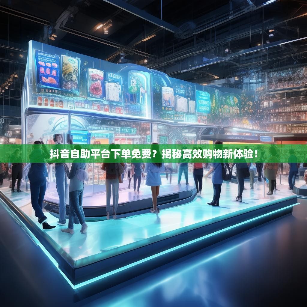 抖音自助平台下单免费?揭秘高效购物新体验!