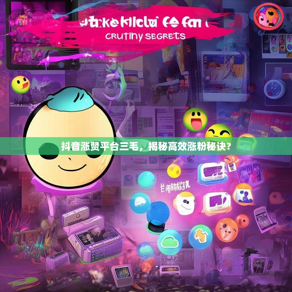 抖音涨赞平台三毛，揭秘高效涨粉秘诀？
