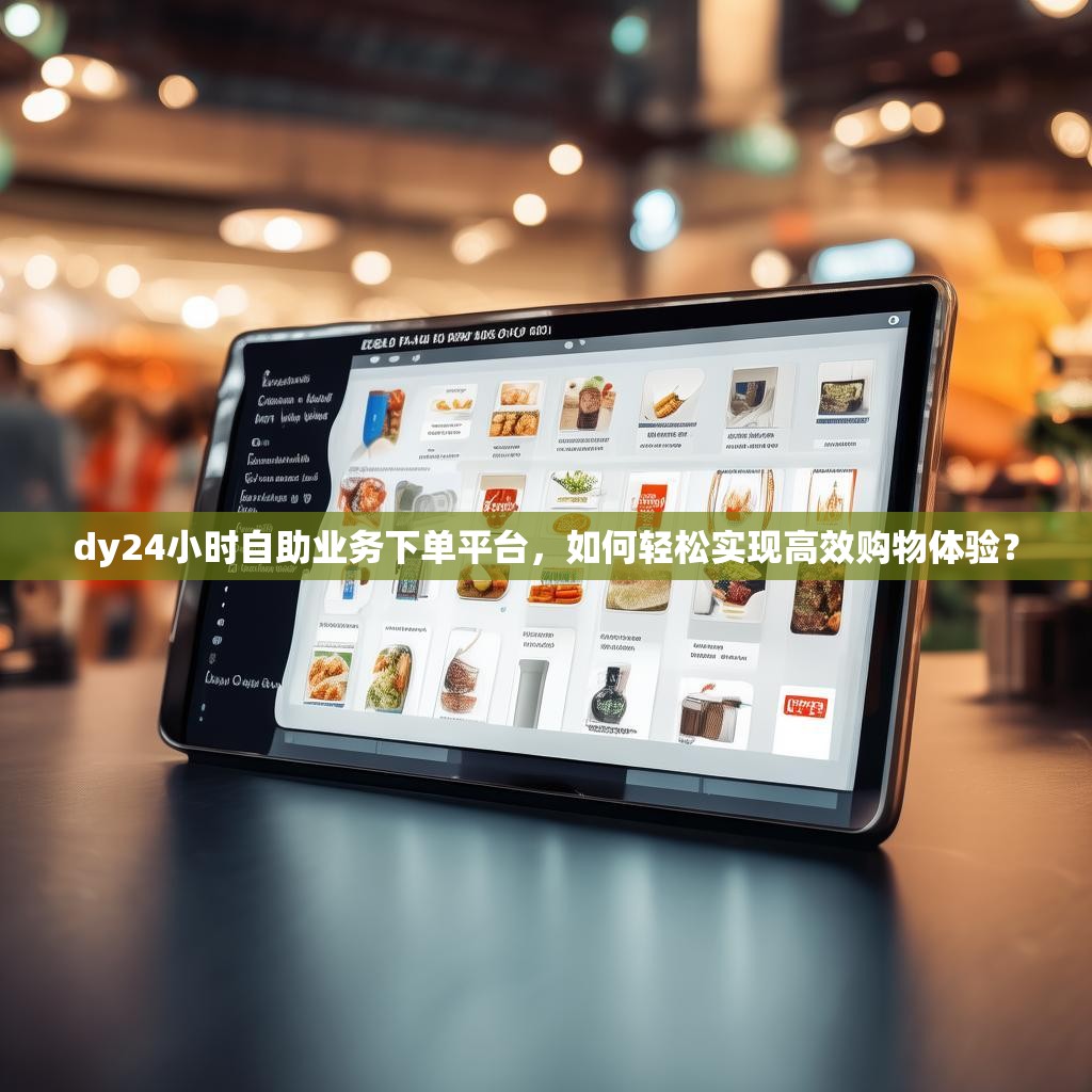 dy24小时自助业务下单平台，如何轻松实现高效购物体验？