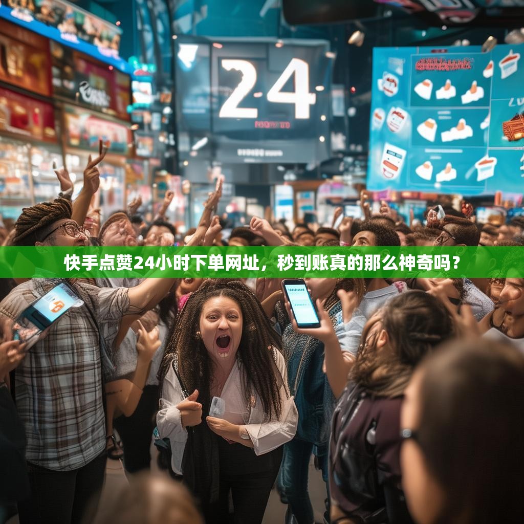 快手点赞24小时下单网址，秒到账真的那么神奇吗？