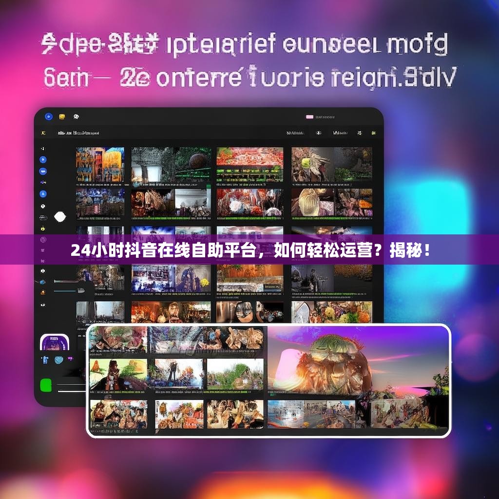 24小时抖音在线自助平台，如何轻松运营？揭秘！
