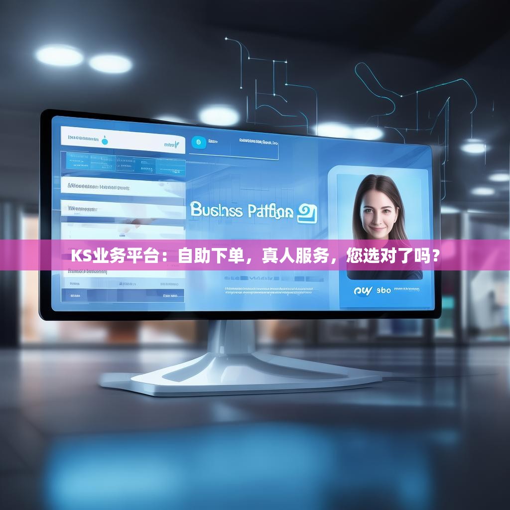 KS业务平台：自助下单，真人服务，您选对了吗？