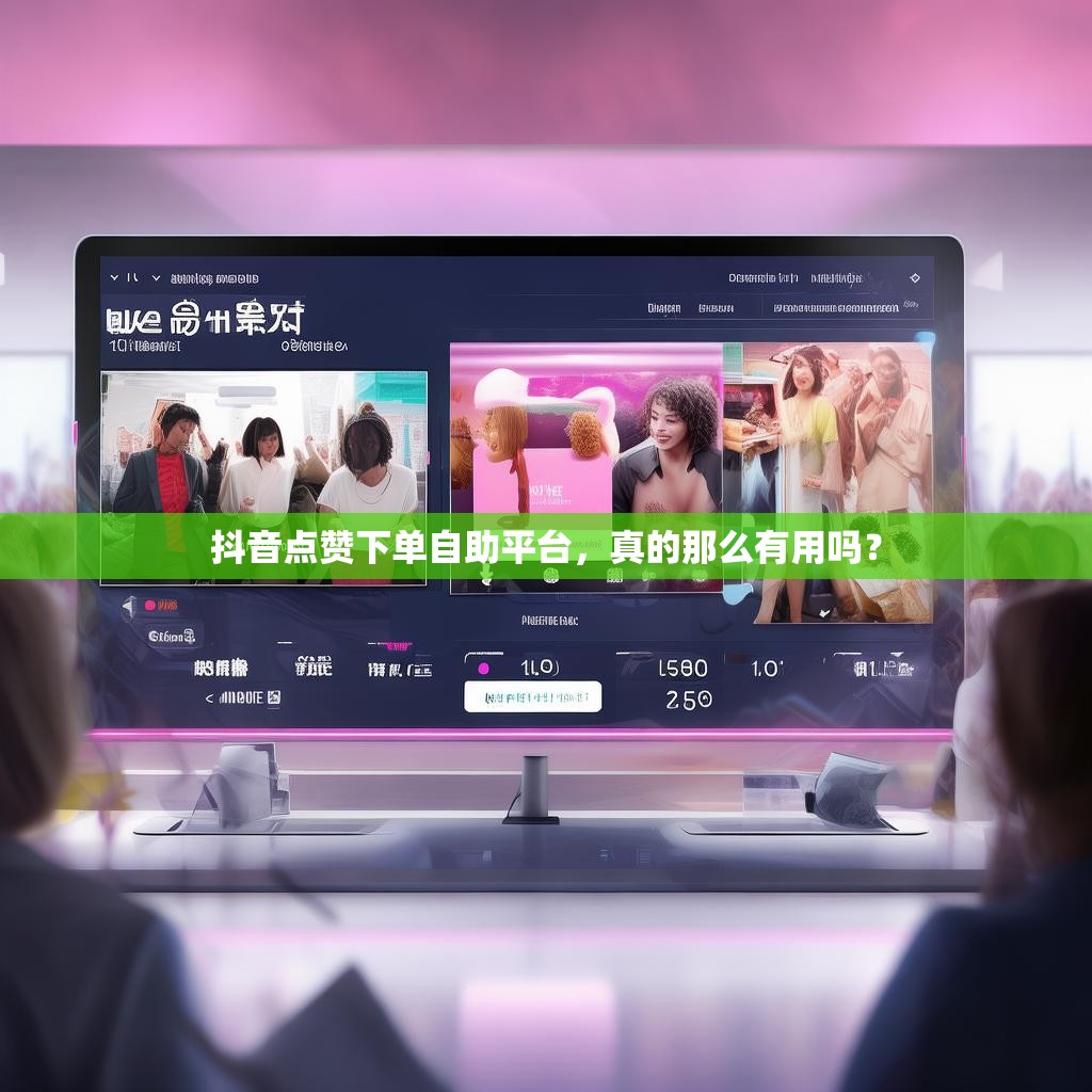 抖音点赞下单自助平台，真的那么有用吗？