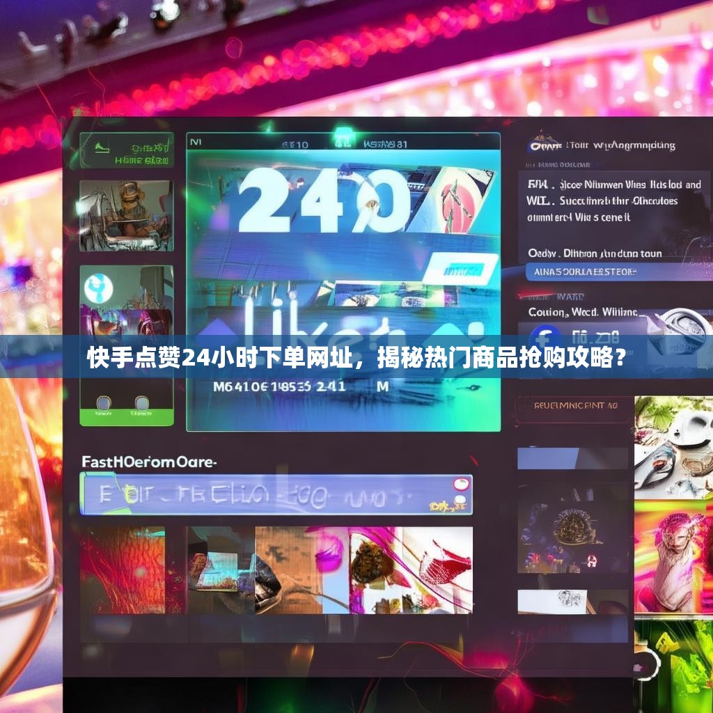快手点赞24小时下单网址，揭秘热门商品抢购攻略？