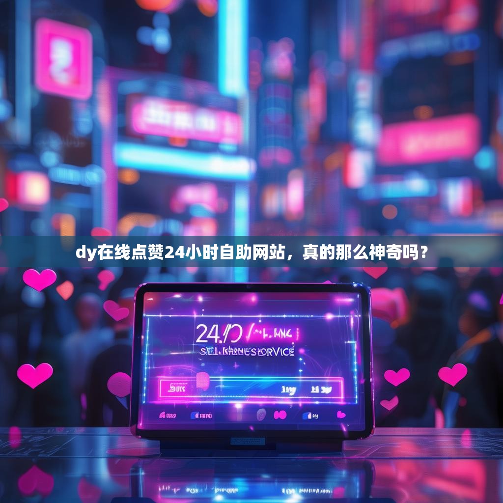 dy在线点赞24小时自助网站，真的那么神奇吗？