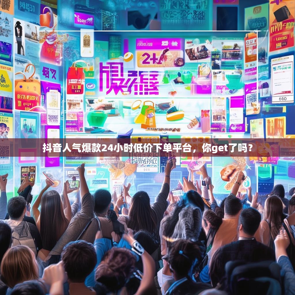 抖音人气爆款24小时低价下单平台，你get了吗？