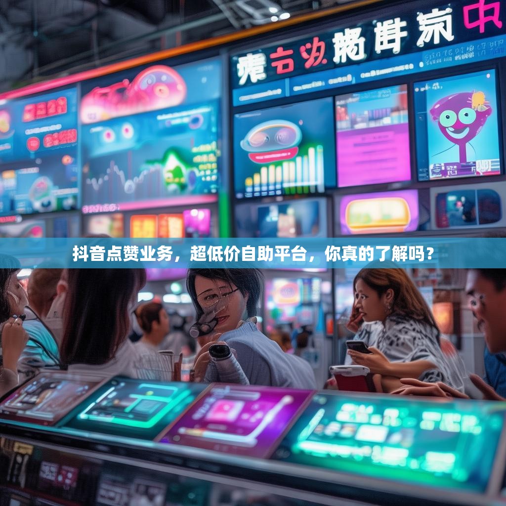抖音点赞业务，超低价自助平台，你真的了解吗？