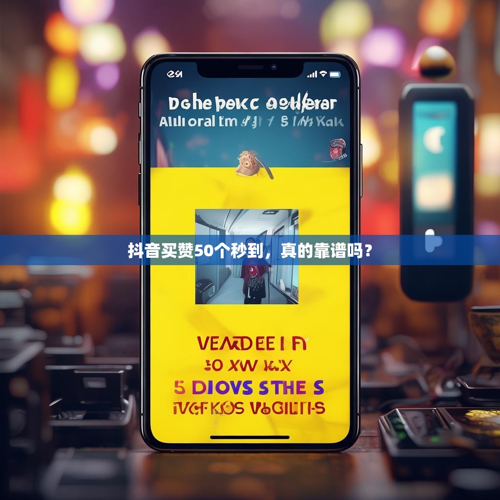 抖音买赞50个秒到，真的靠谱吗？