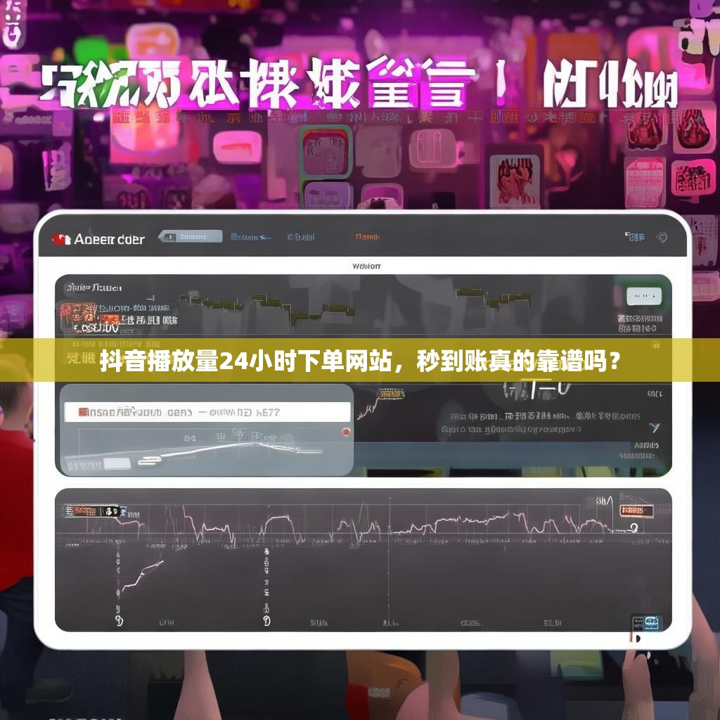 抖音播放量24小时下单网站,秒到账真的靠谱吗?
