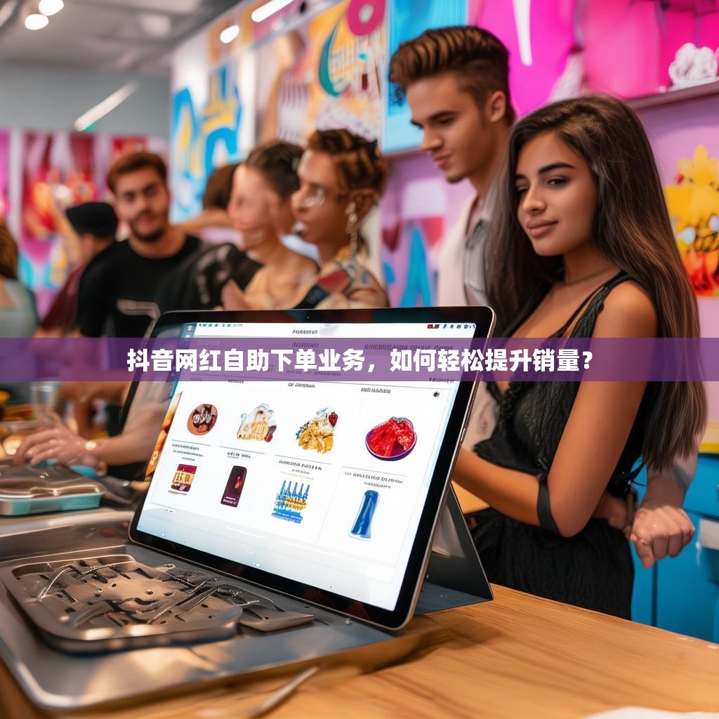 抖音网红自助下单业务，如何轻松提升销量？