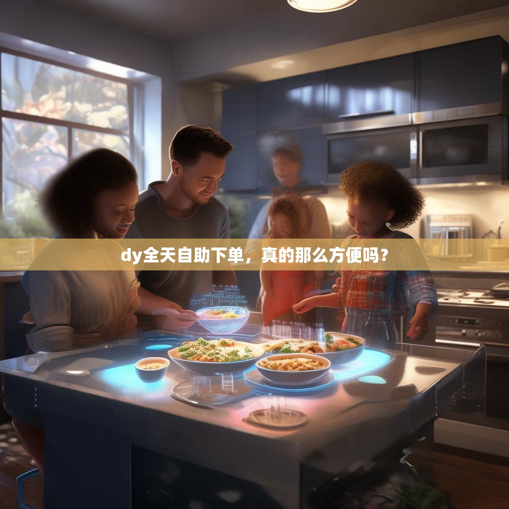 dy全天自助下单，真的那么方便吗？