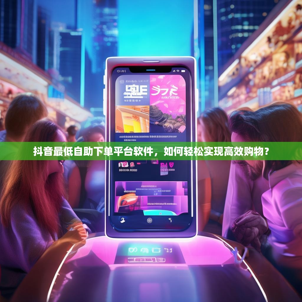 抖音最低自助下单平台软件，如何轻松实现高效购物？