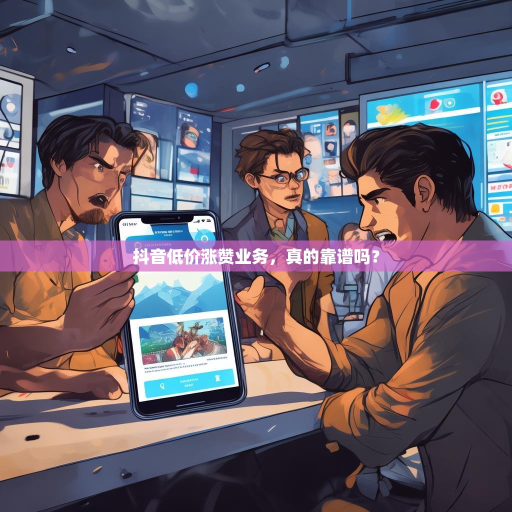 抖音低价涨赞业务，真的靠谱吗？