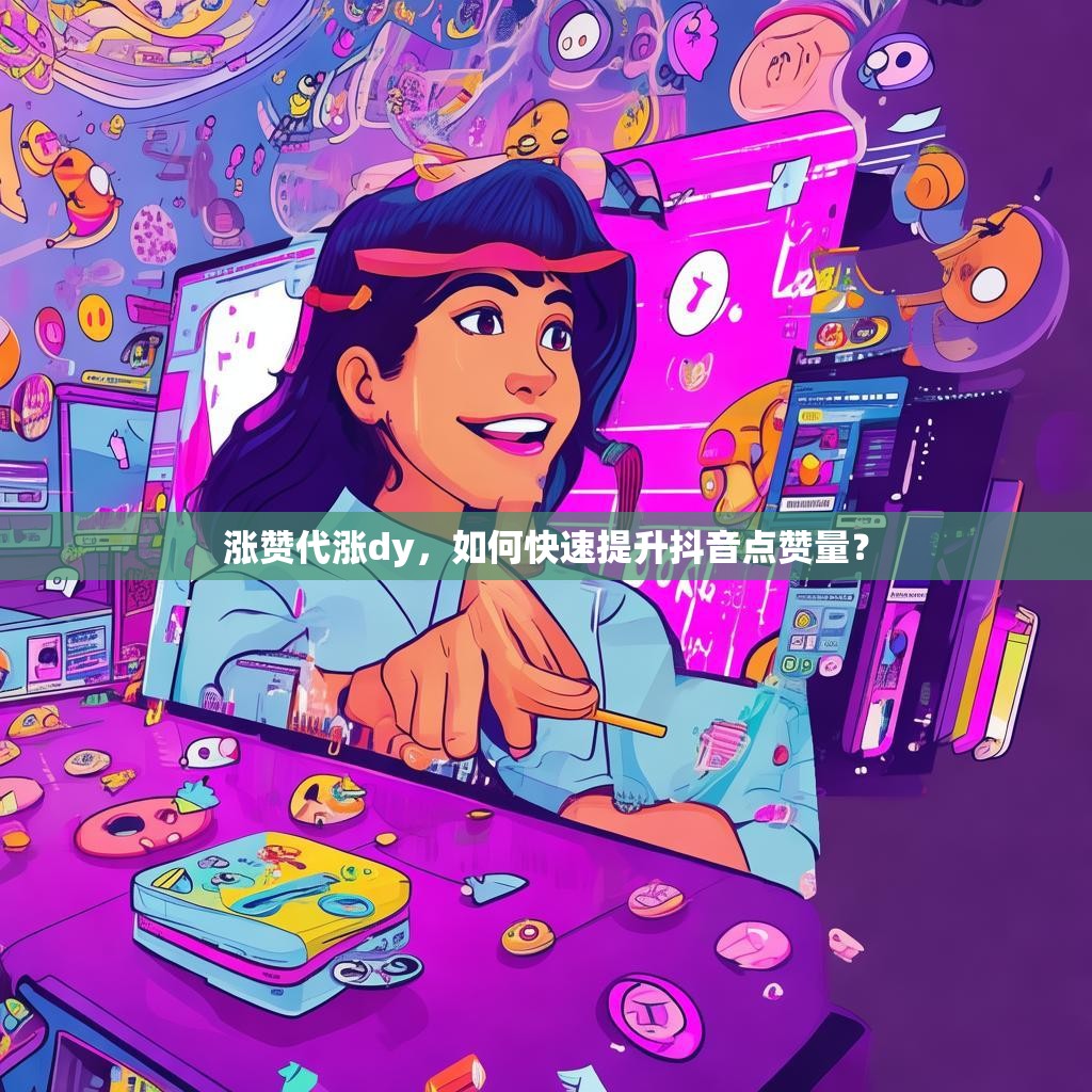 涨赞代涨dy，如何快速提升抖音点赞量？
