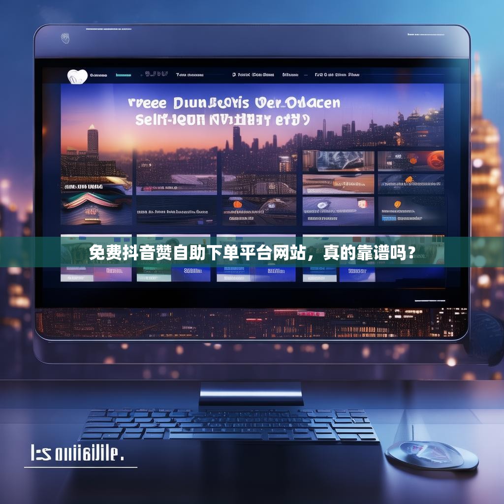 免费抖音赞自助下单平台网站，真的靠谱吗？