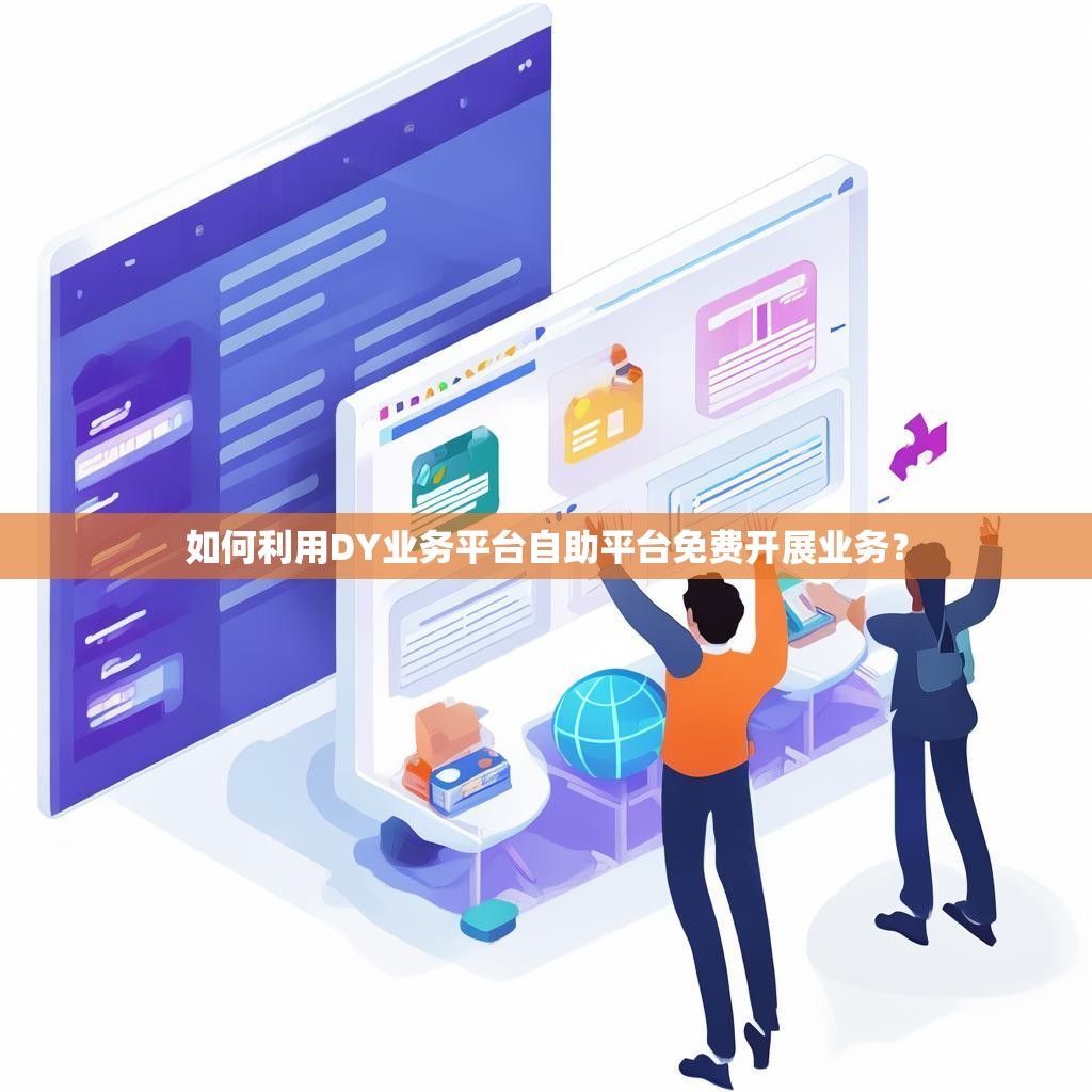 如何利用DY业务平台自助平台免费开展业务？