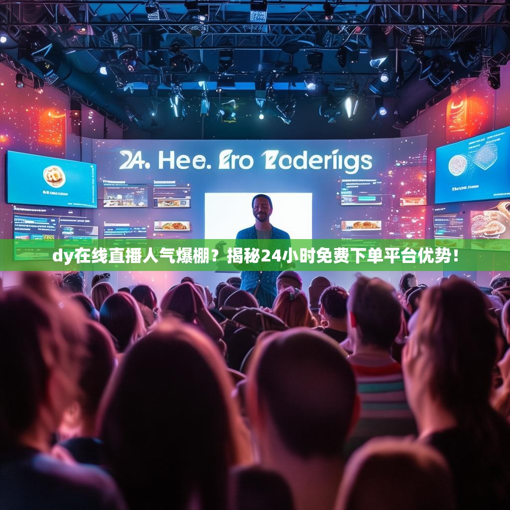 dy在线直播人气爆棚？揭秘24小时免费下单平台优势！