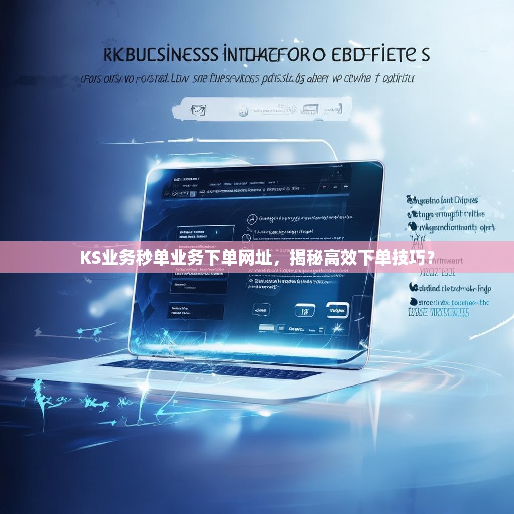 KS业务秒单业务下单网址，揭秘高效下单技巧？