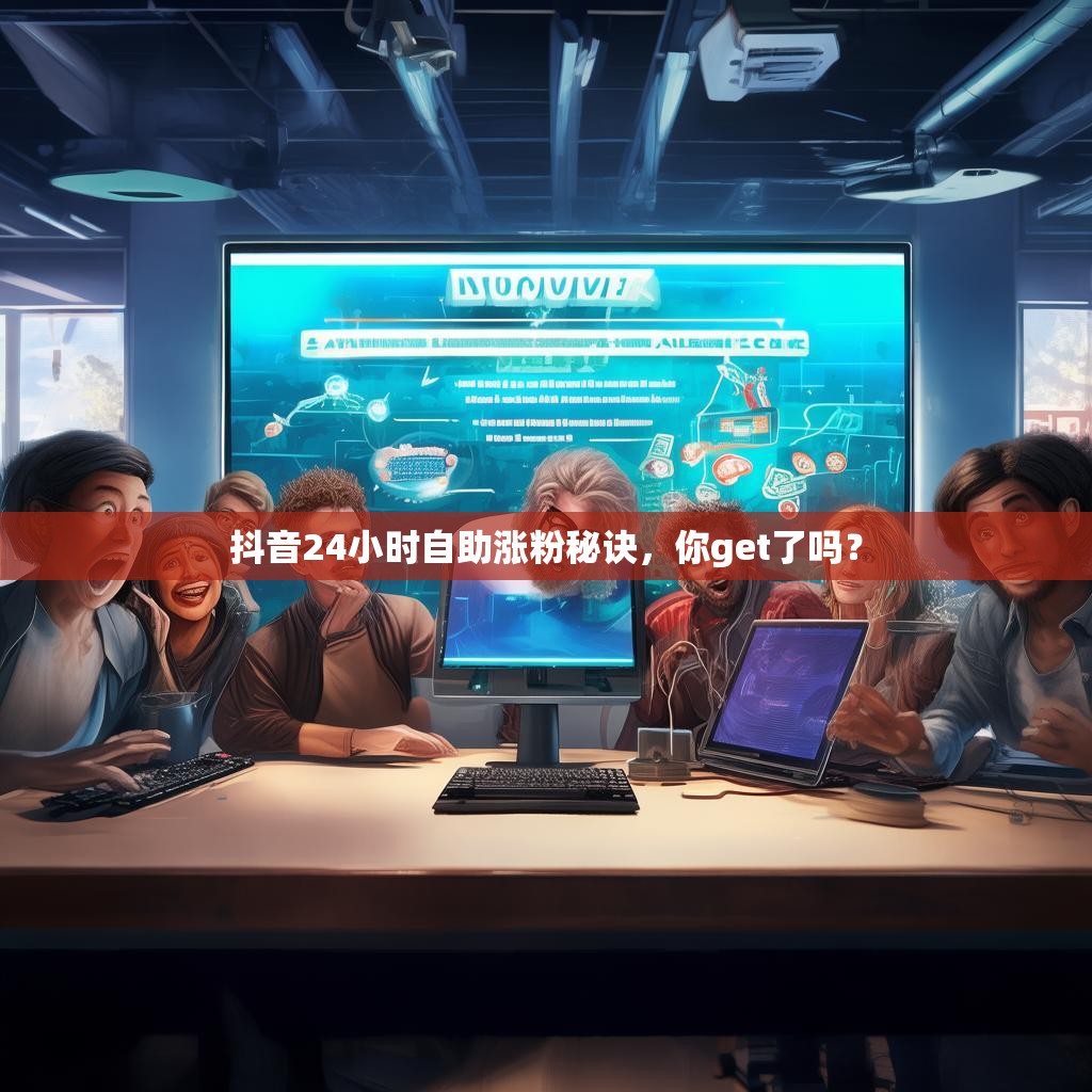 抖音24小时自助涨粉秘诀，你get了吗？