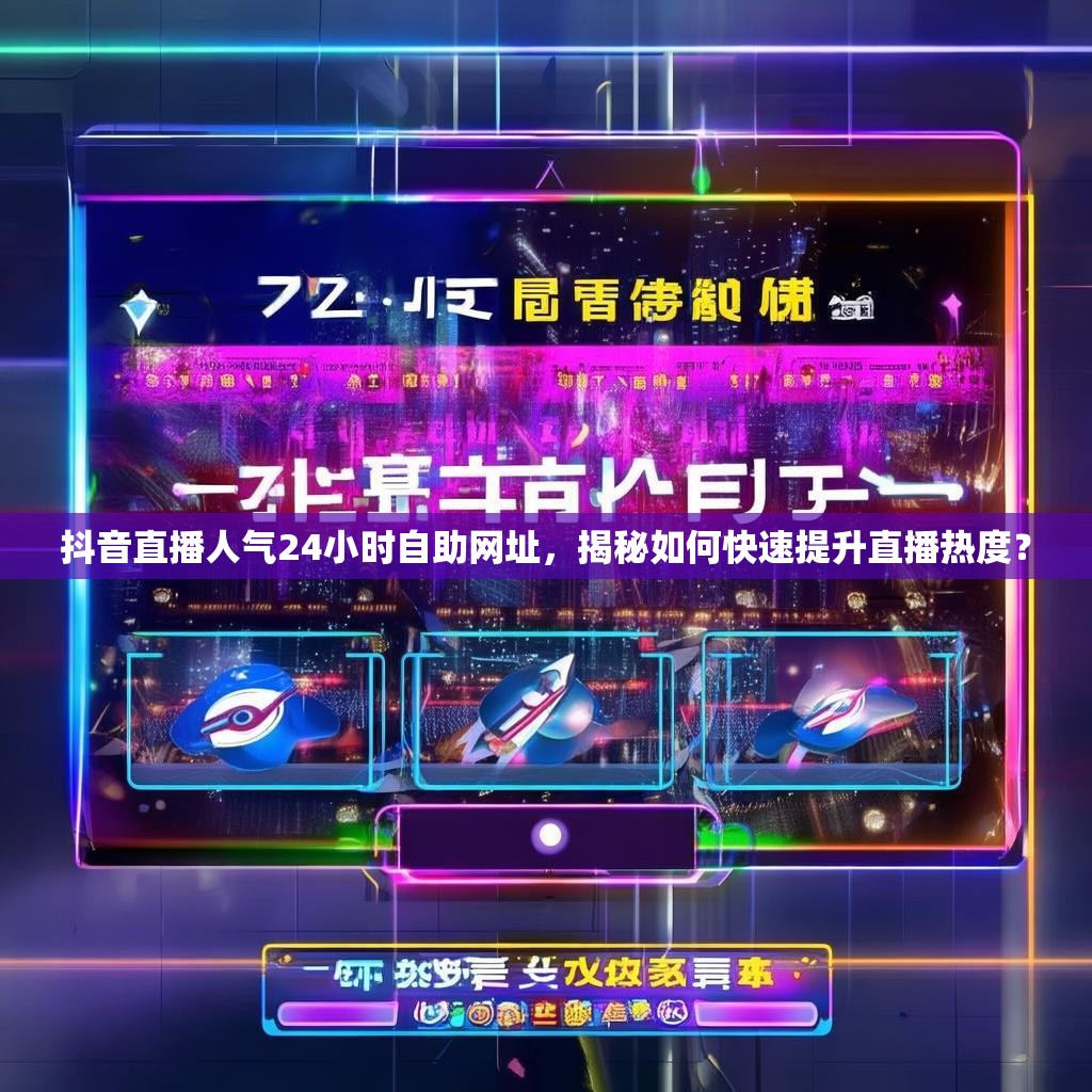 抖音直播人气24小时自助网址，揭秘如何快速提升直播热度？