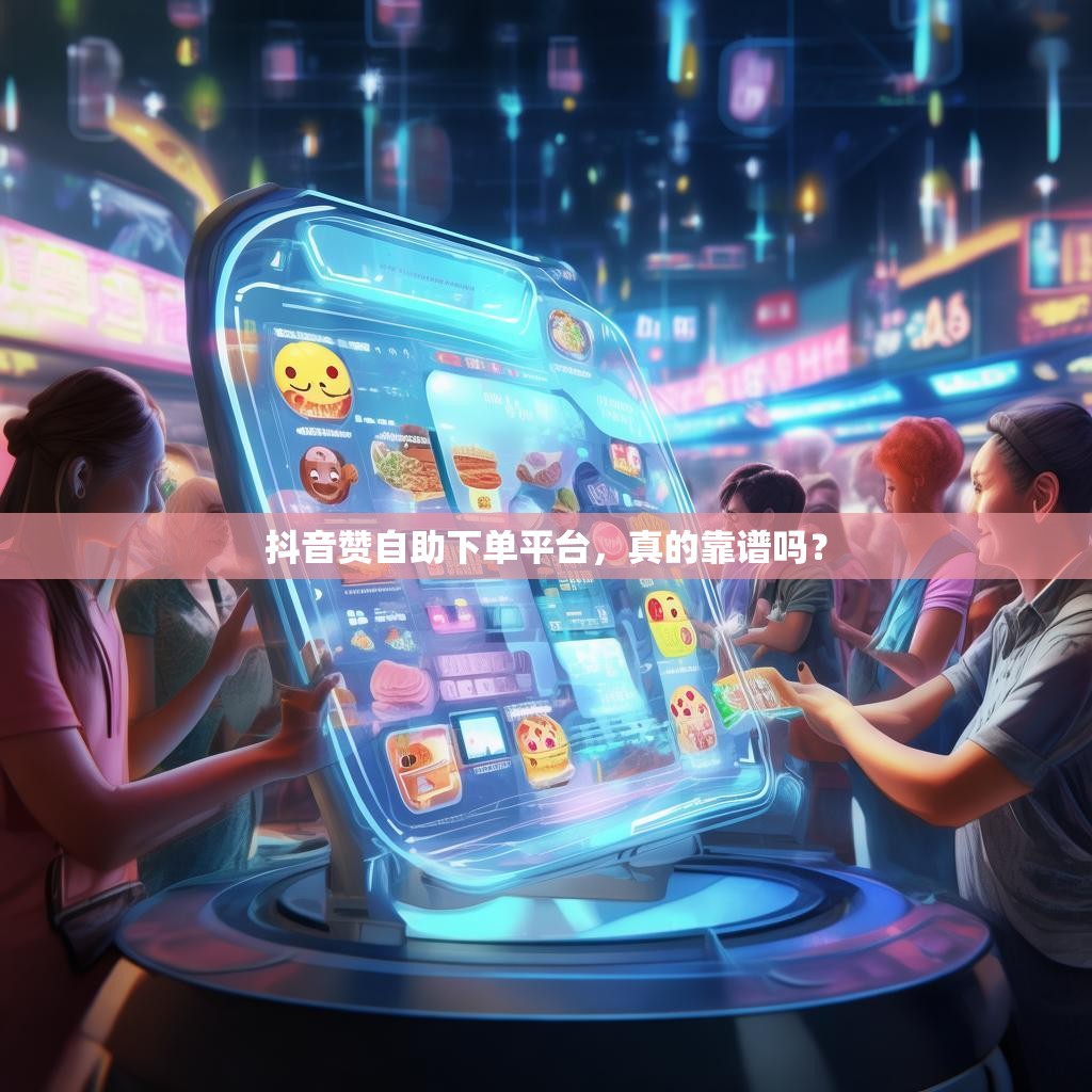 抖音赞自助下单平台，真的靠谱吗？