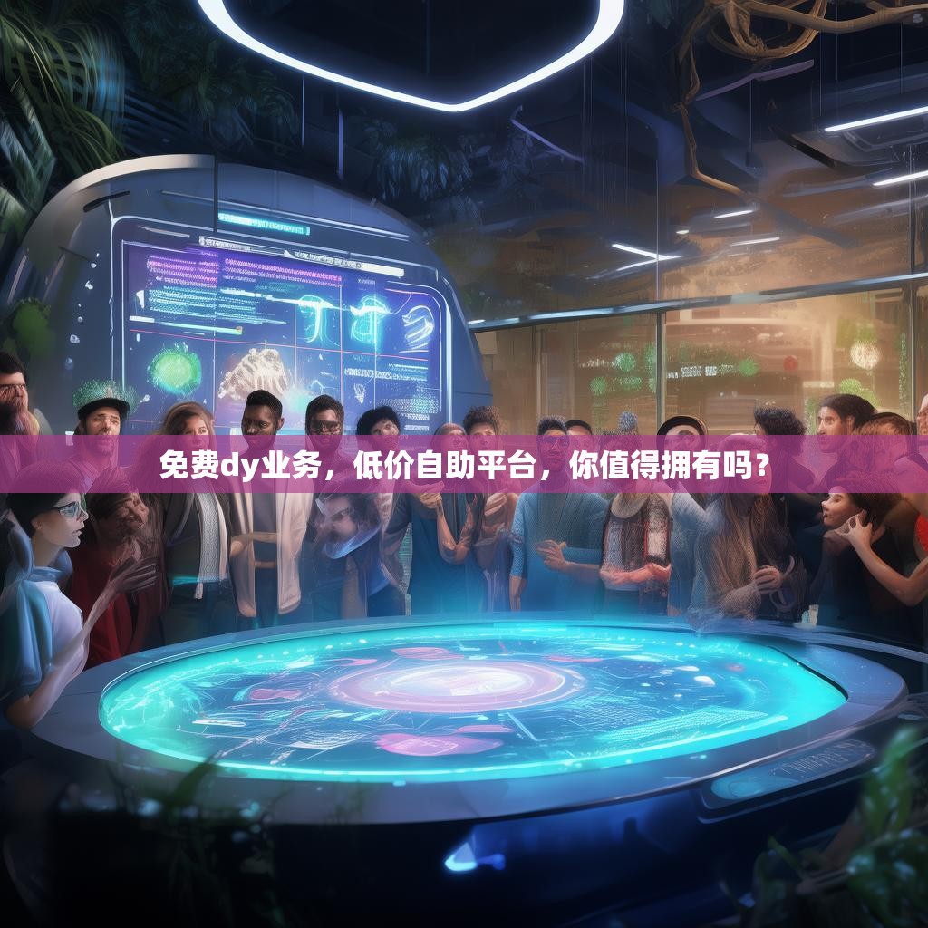 免费dy业务，低价自助平台，你值得拥有吗？