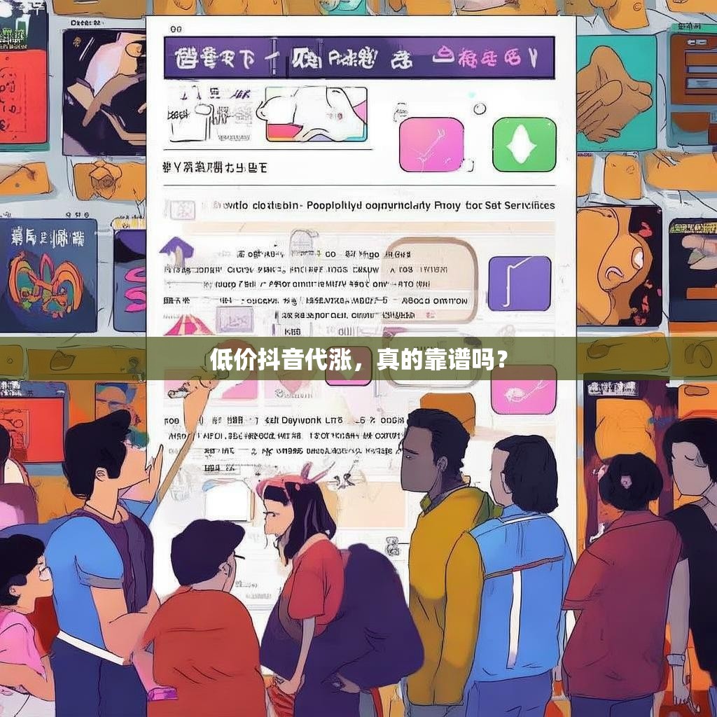 低价抖音代涨，真的靠谱吗？