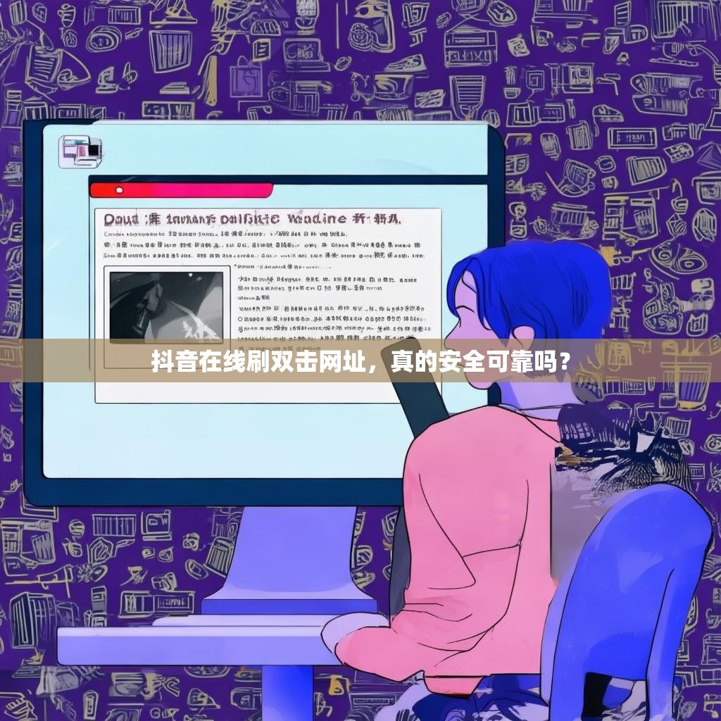 抖音在线刷双击网址，真的安全可靠吗？