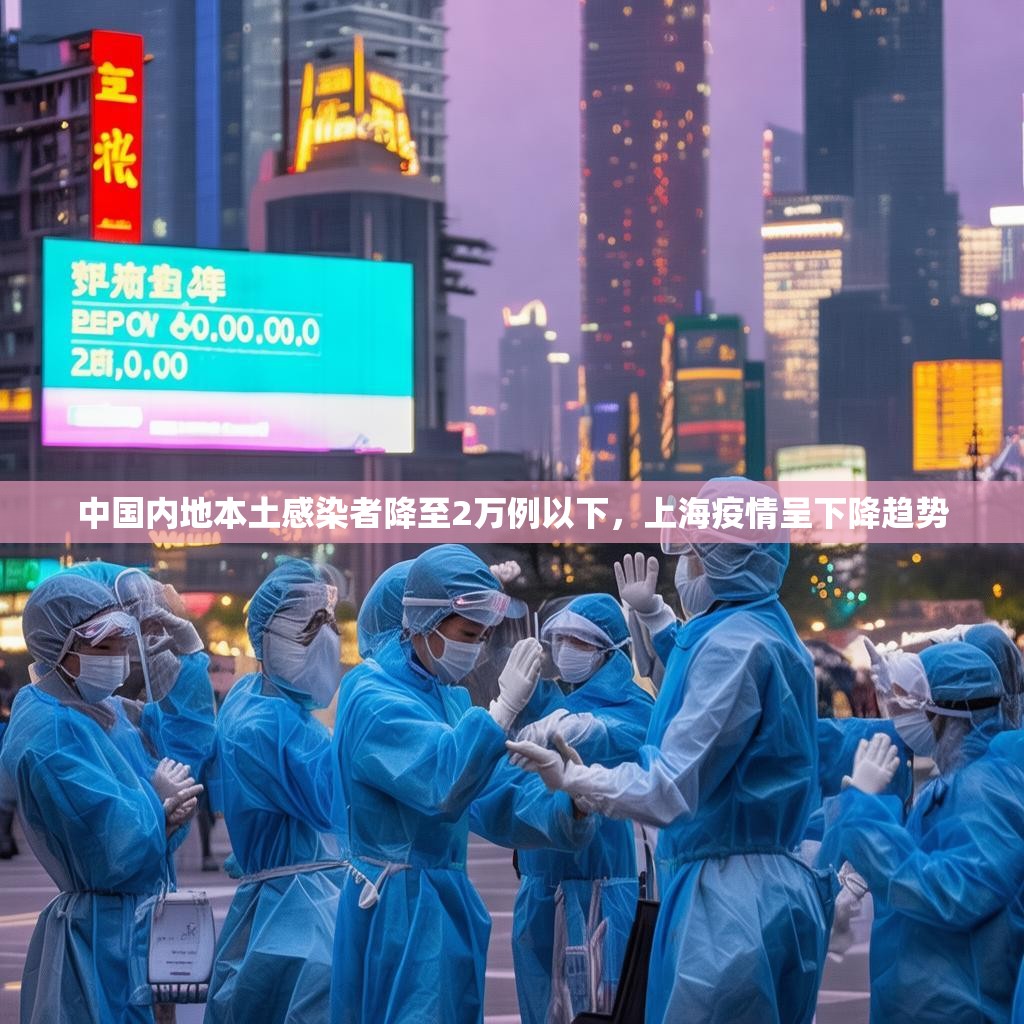 中国内地本土感染者降至2万例以下，上海疫情呈下降趋势