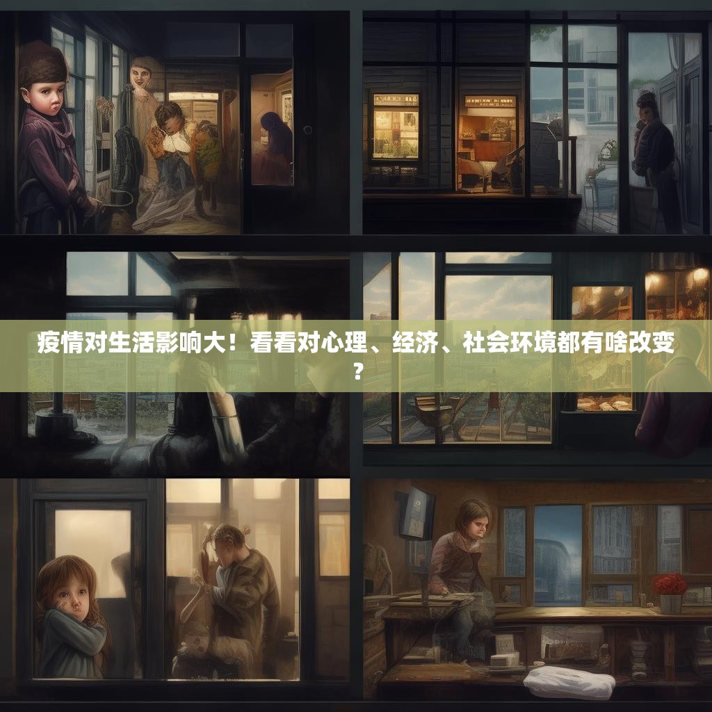 疫情对生活影响大！看看对心理、经济、社会环境都有啥改变？