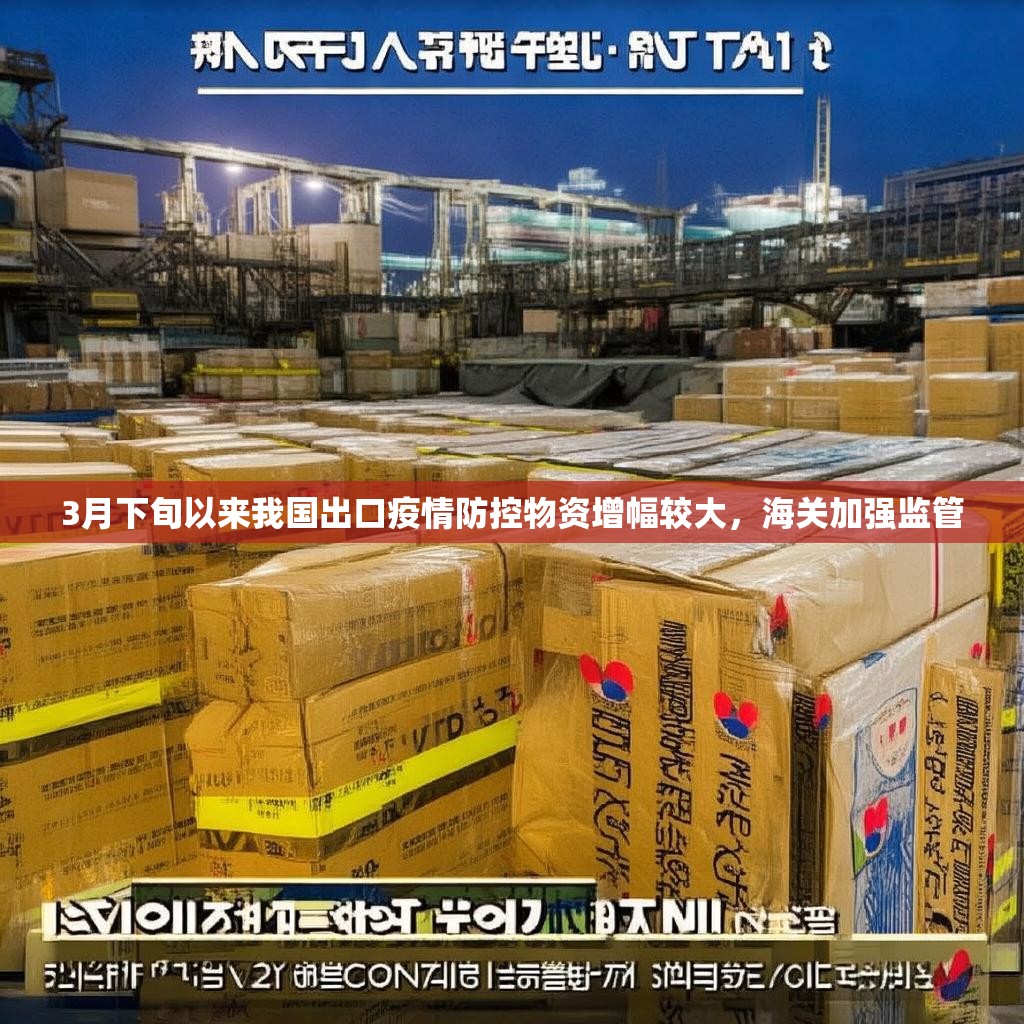 3月下旬以来我国出口疫情防控物资增幅较大，海关加强监管
