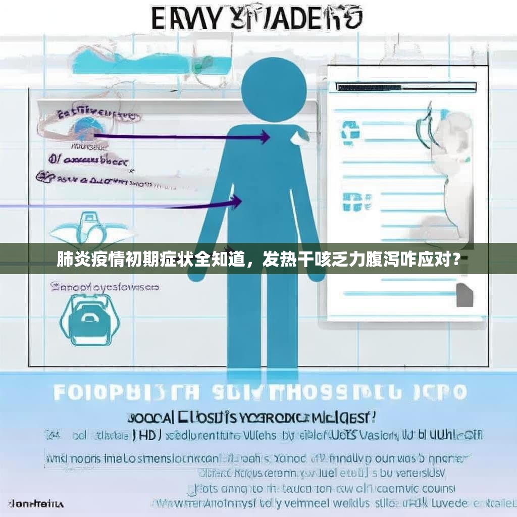 肺炎疫情初期症状全知道，发热干咳乏力腹泻咋应对？