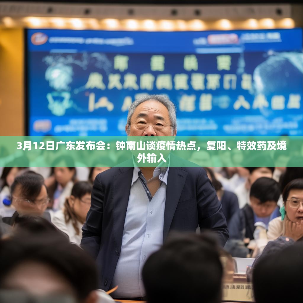 3月12日广东发布会：钟南山谈疫情热点，复阳、特效药及境外输入