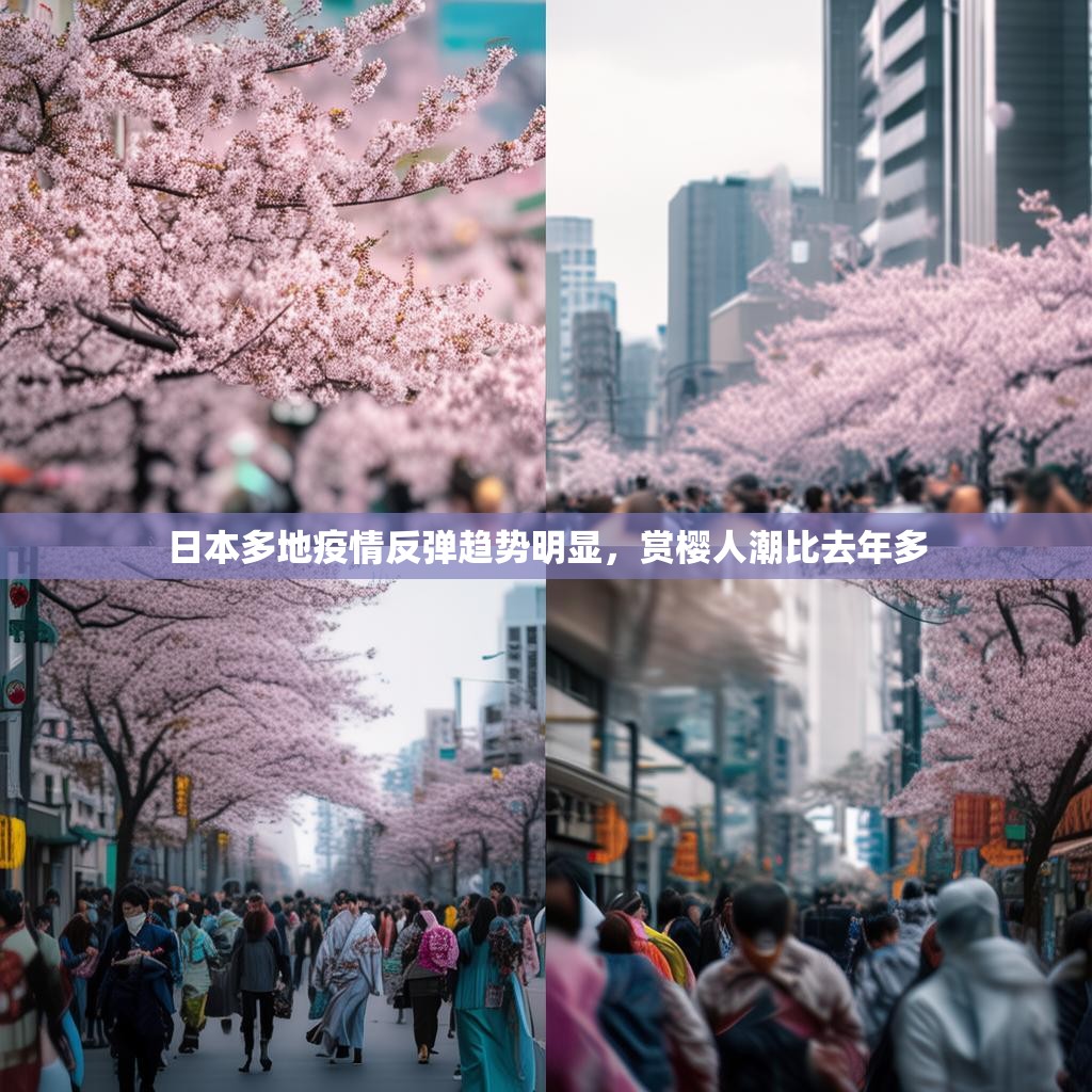 日本多地疫情反弹趋势明显，赏樱人潮比去年多