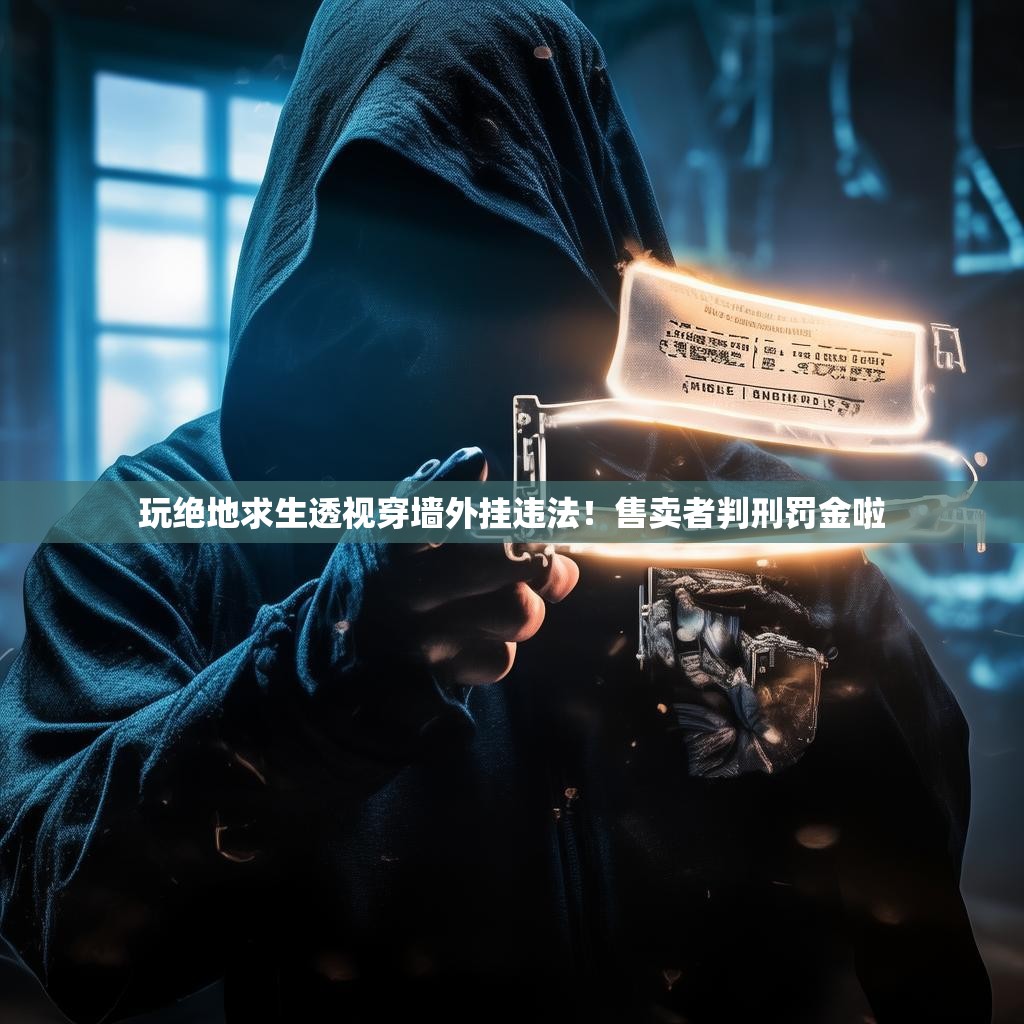 玩绝地求生透视穿墙外挂违法！售卖者判刑罚金啦