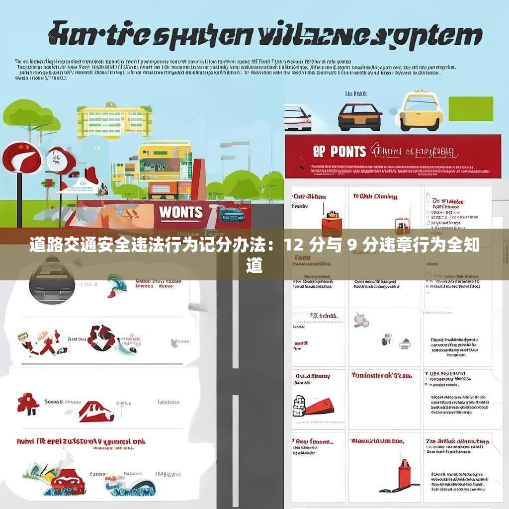 道路交通安全违法行为记分办法:12 分与 9 分违章行为全知道 道路交通安全违法行为记分办法:12 分与 9 分违章行为全知道