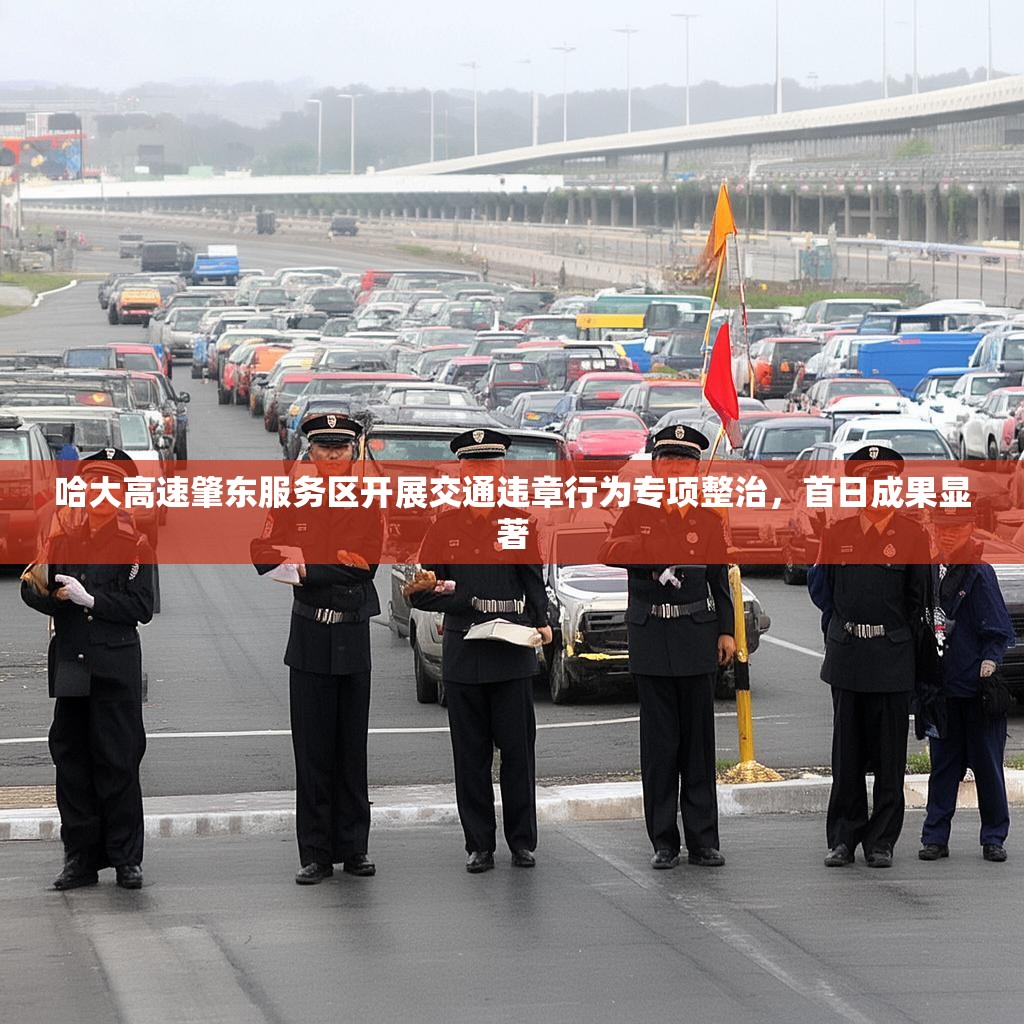 哈大高速肇东服务区开展交通违章行为专项整治，首日成果显著