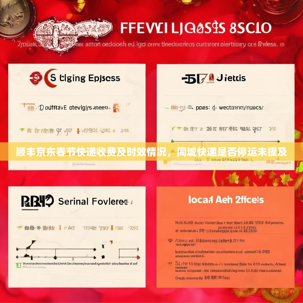 顺丰京东春节快递收费及时效情况，同城快递是否停运未提及