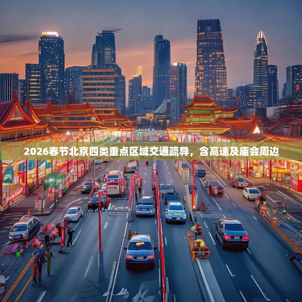 2026春节北京四类重点区域交通疏导，含高速及庙会周边