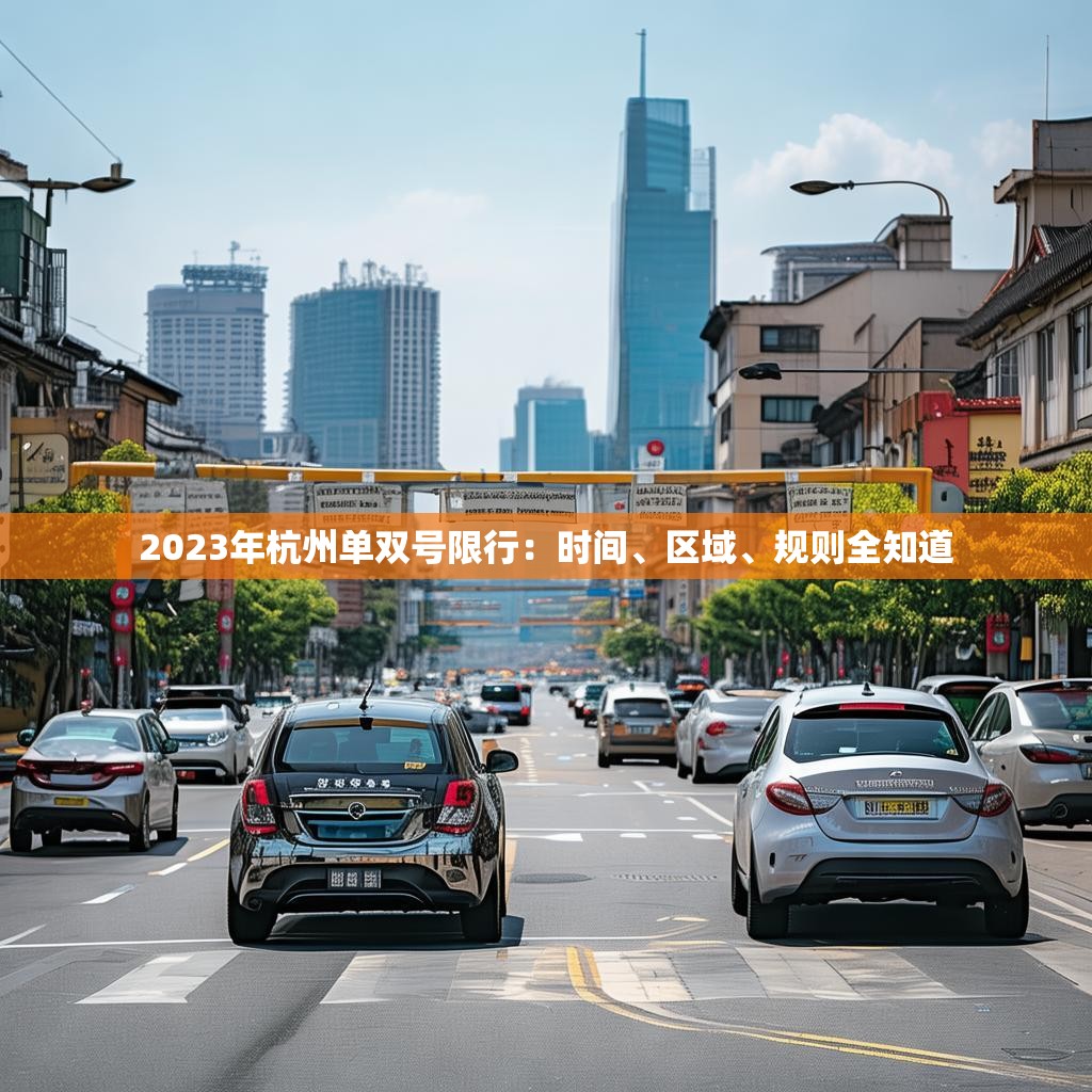 2023年杭州单双号限行：时间、区域、规则全知道