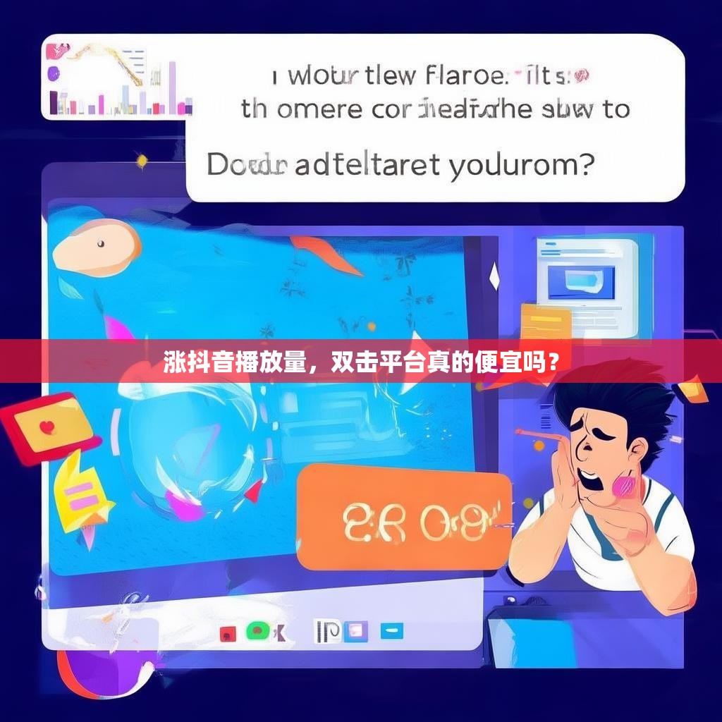 涨抖音播放量，双击平台真的便宜吗？